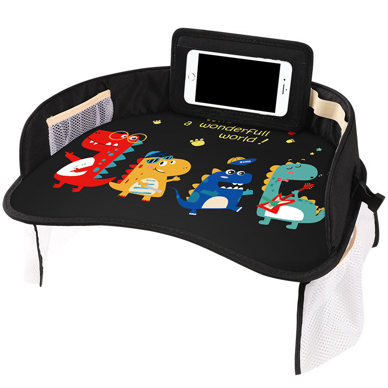 No-Mess Kids Car Tray Table with Tablet Holder