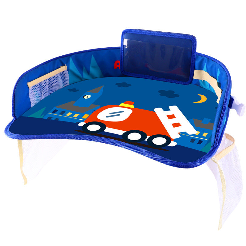 No-Mess Kids Car Tray Table with Tablet Holder